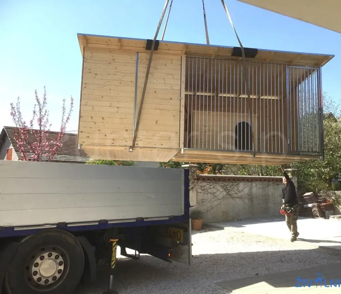 pesjak s vrtno lopo 5x2m DIONIZ
